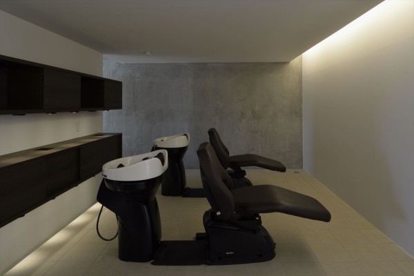 シャンプーブース